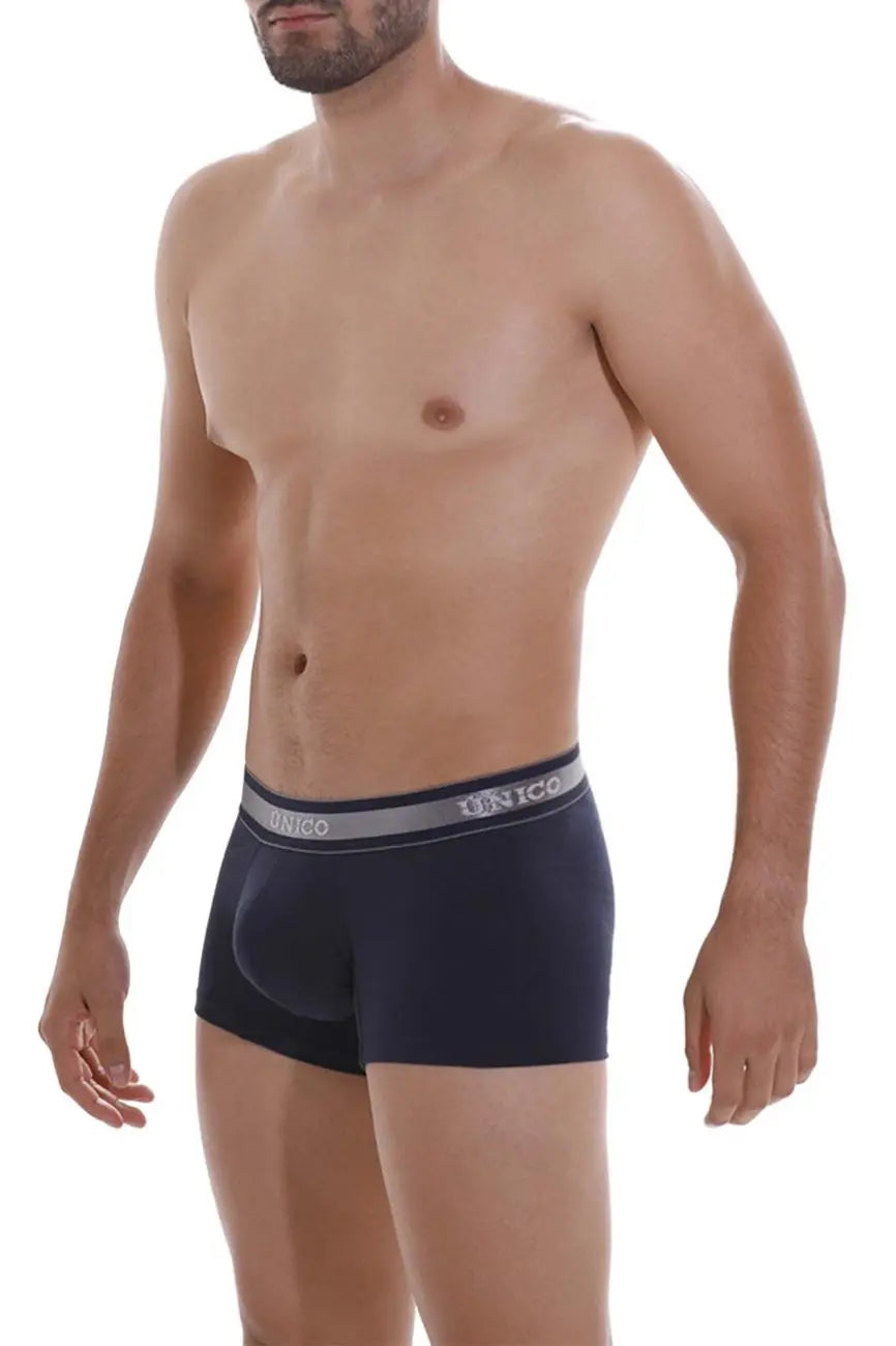 Mundo Unico Men's Underwear 22120100110 Cardenal A22 Trunks Color 82-Dark Blue