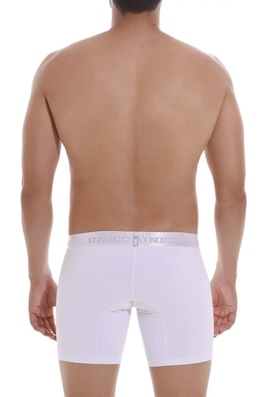 Mundo Unico Men's Underwear 22120100201 Cristalino A22 Boxer Briefs Color 00-White