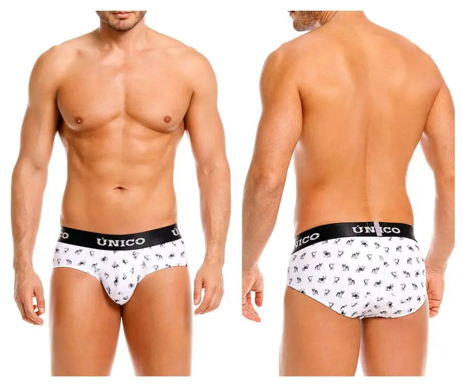 Mundo Unico メンズ下着 25040101130 Frenchisブリーフ 色: 00-ホワイト