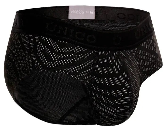 Mundo Unico Men's Underwear 25050101104 Zelmur Briefs Color 99-Black