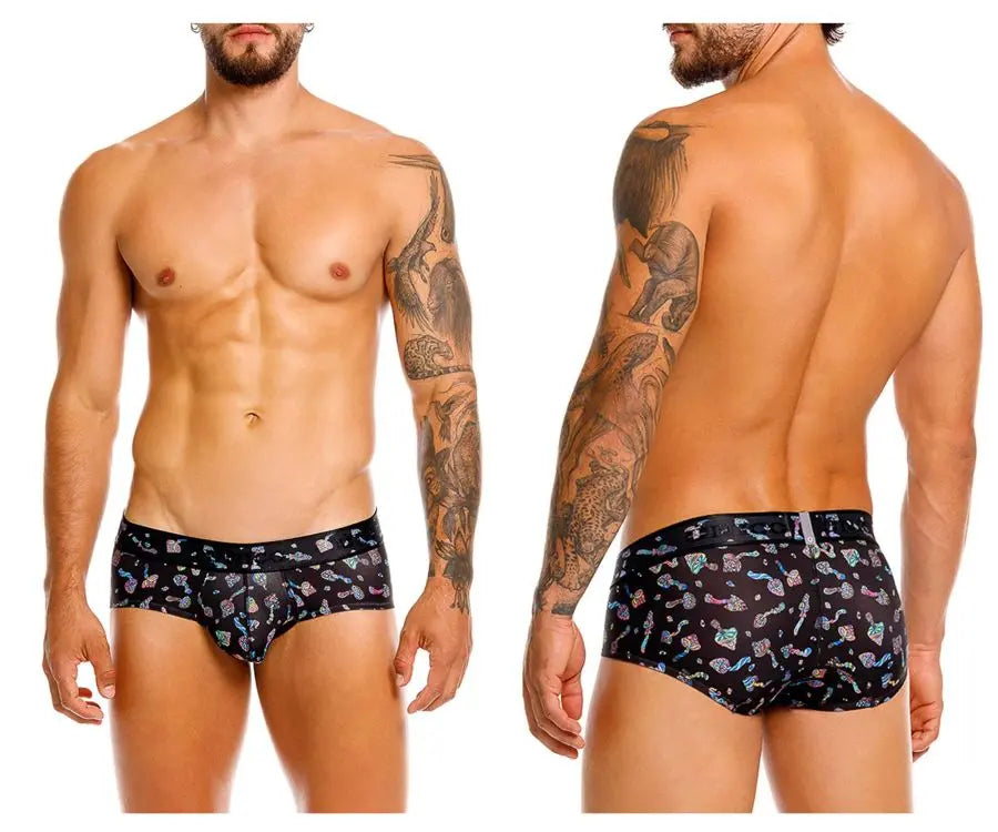 Mundo Unico 남성 속옷 25060101103 Hongos Briefs 색상 99-Black