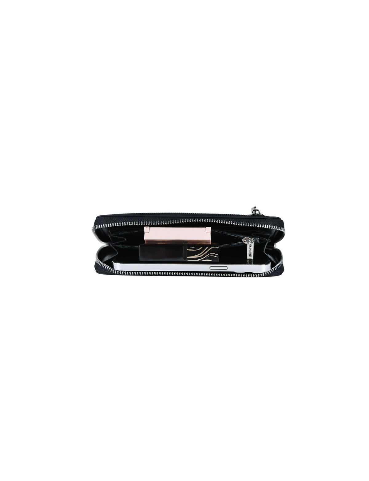 RAFAELLA ZIPAROUND RFID WALLET- WE1-22-BLK