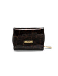 LEOPARD SMALL LEATHER RFID WALLET- WH703