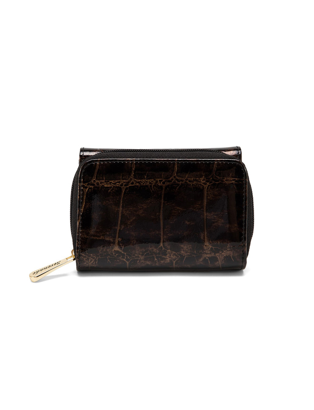 LEOPARD SMALL LEATHER RFID WALLET- WH703