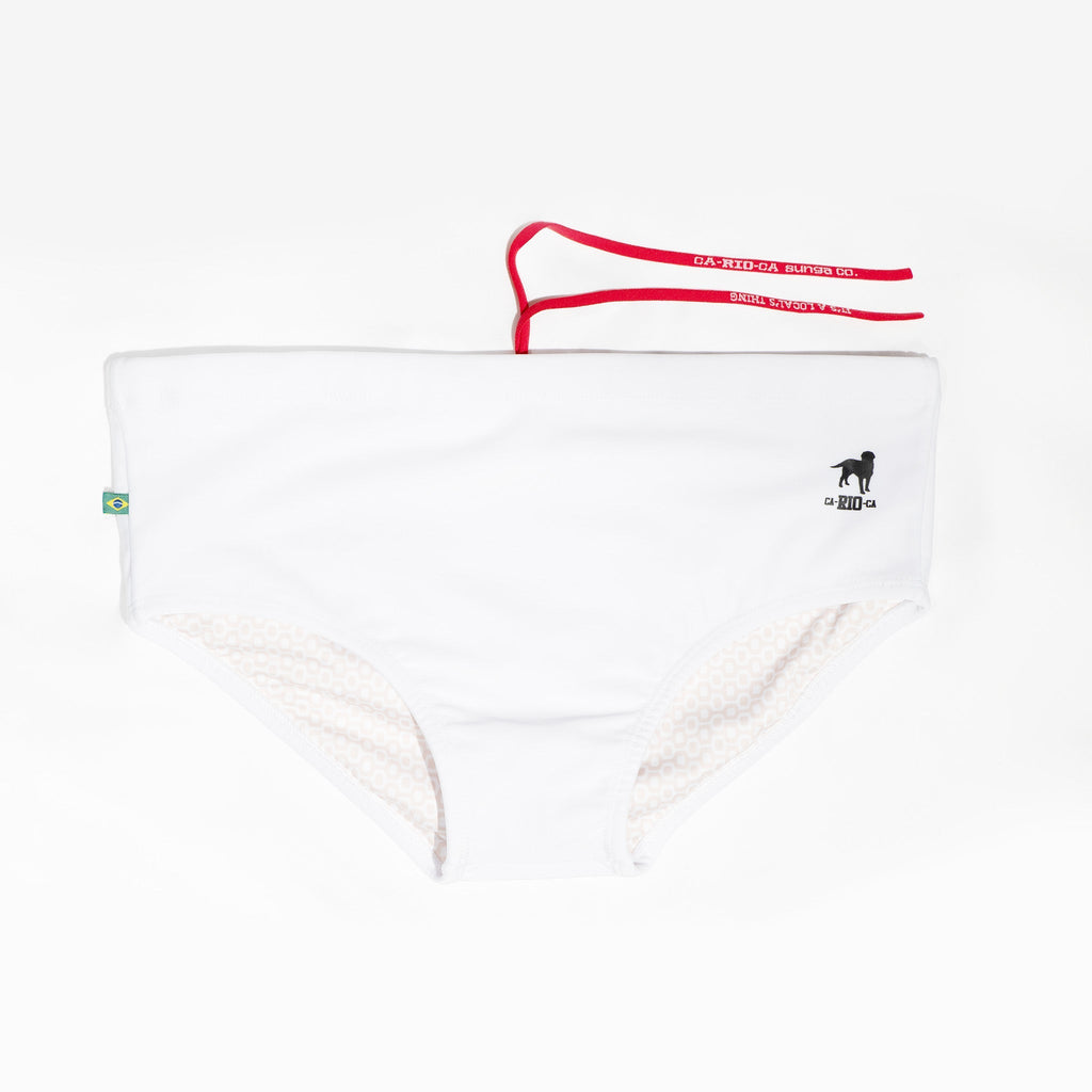 CA-RIO-CA Branco / White  Men's Swimming Sunga - Beachwear for Men