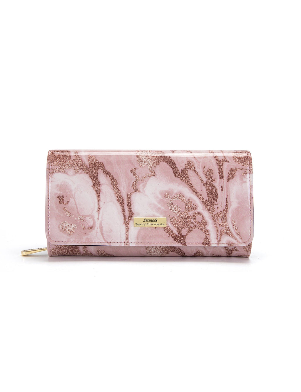 ZAHIRA  LARGE LEATHER RFID WALLET- WSF1701