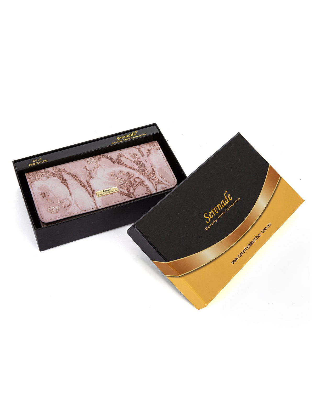 ZAHIRA  LARGE LEATHER RFID WALLET- WSF1701