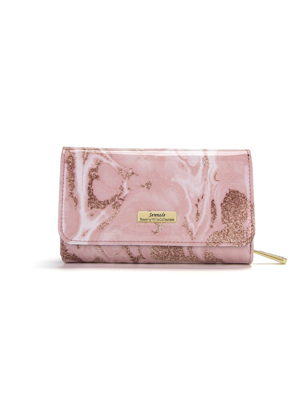 ZAHIRA  MED LEATHER RFID WALLET- WSF1702
