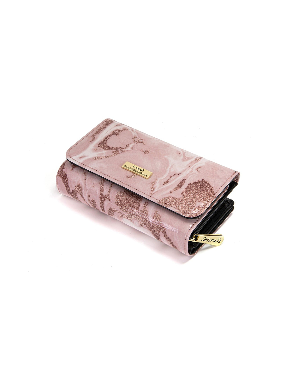 ZAHIRA  MED LEATHER RFID WALLET- WSF1702