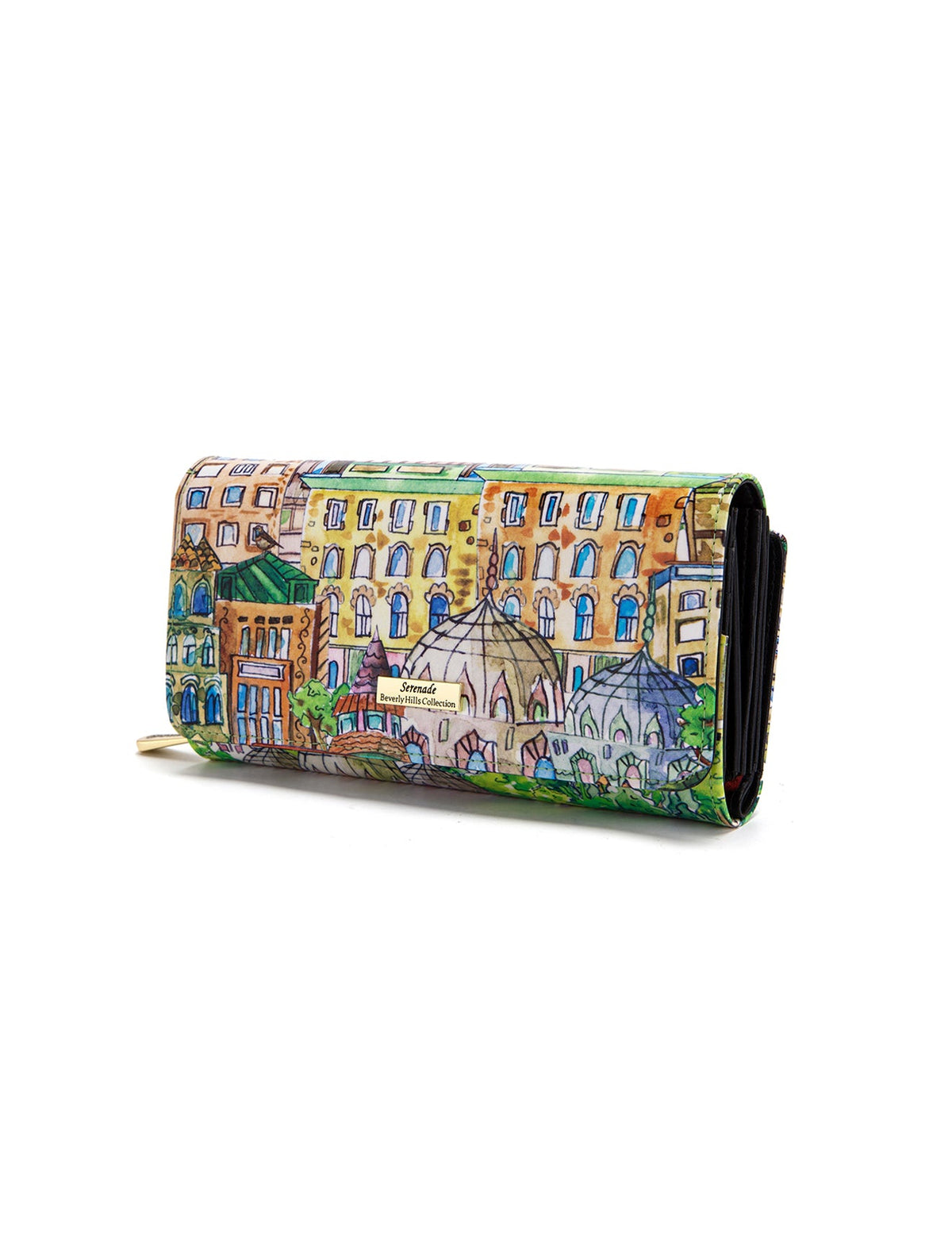 PALERMO  LARGE LEATHER RFID WALLET- WSF1801