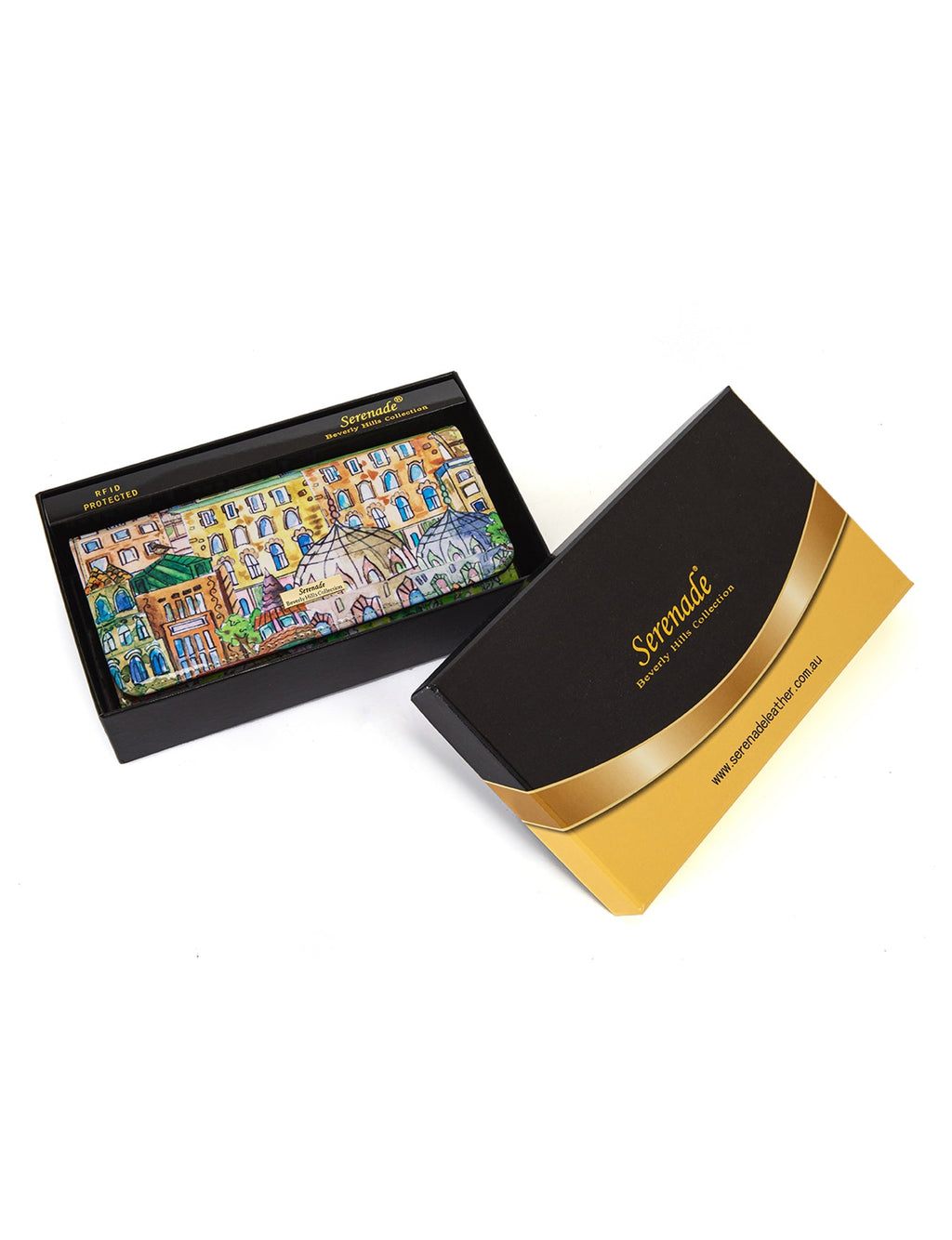 PALERMO  LARGE LEATHER RFID WALLET- WSF1801