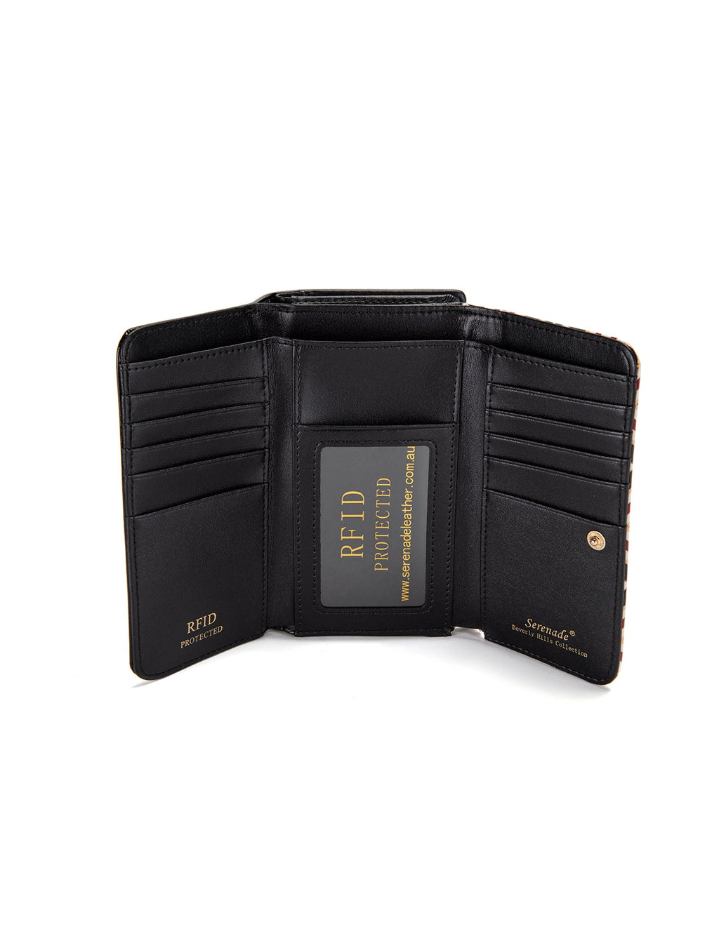 ELOISE MED LEATHER RFID WALLET- WSF2502-SALE