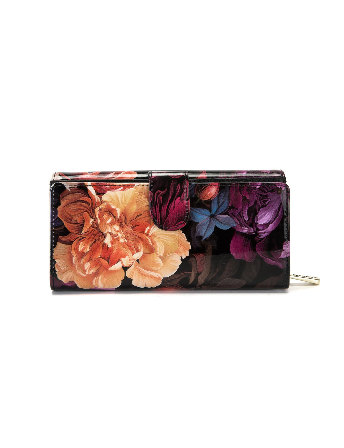 HARRIET LARGE  PATENT LEATHER WALLET WITH RFID- WSF2801