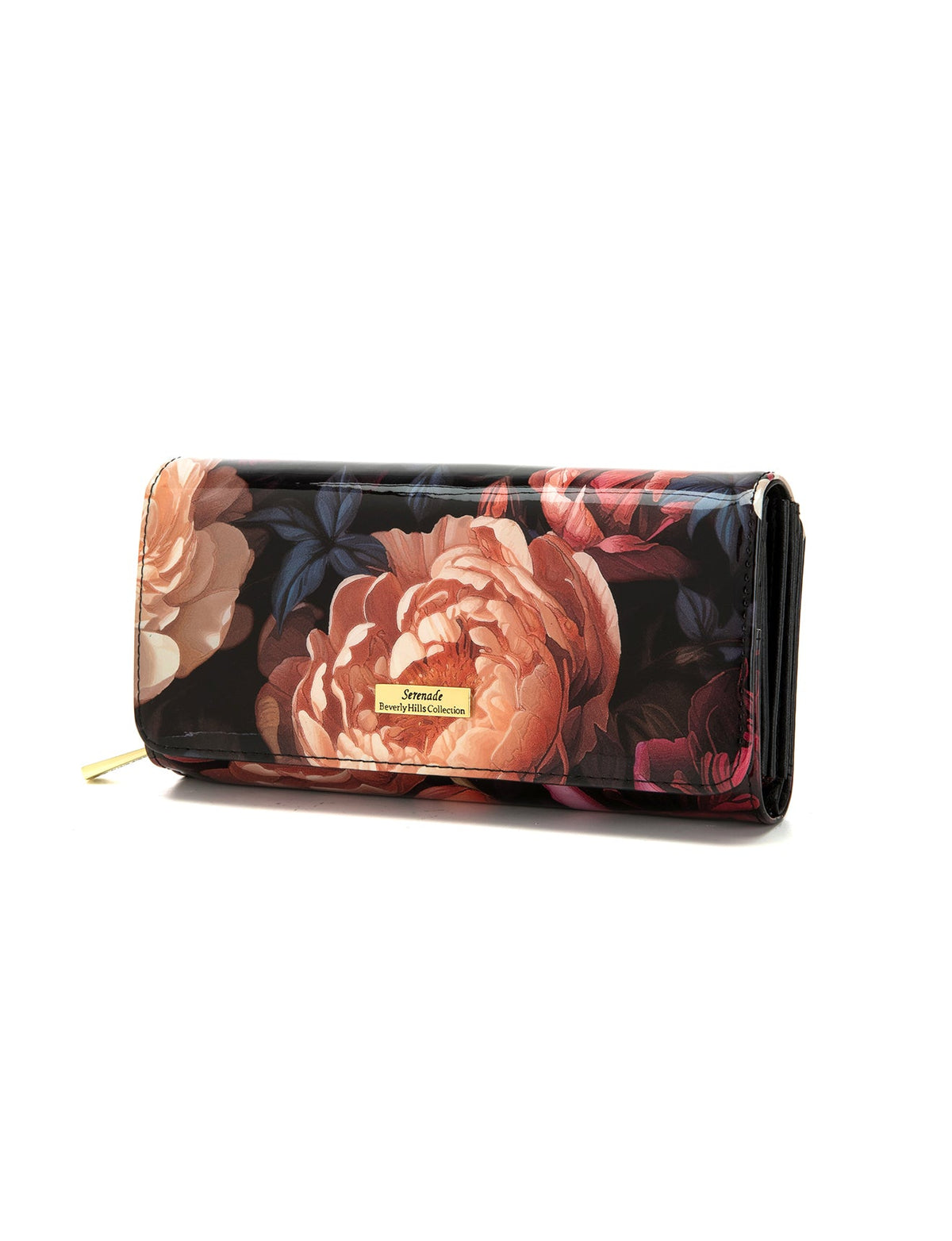 HARRIET LARGE  PATENT LEATHER WALLET WITH RFID- WSF2801