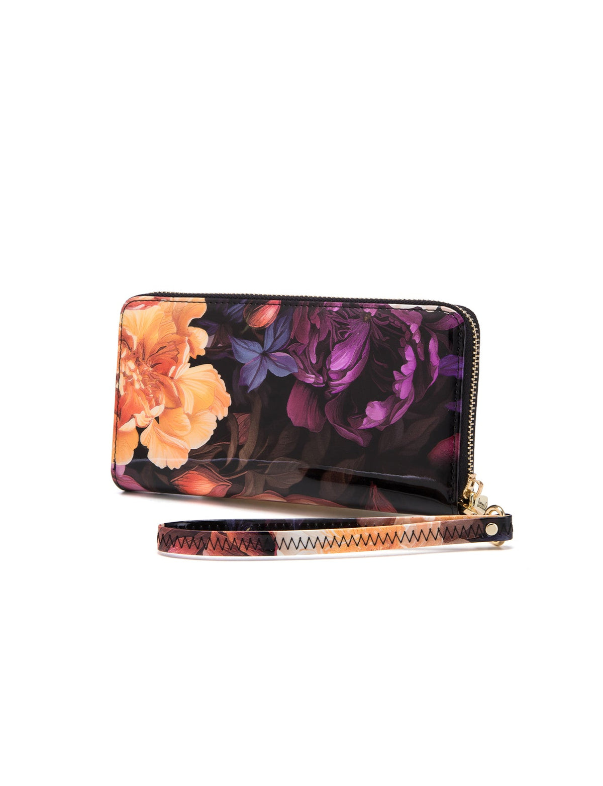 HARRIET ZIP AROUND LEATHER RFID WALLET-WSF2816