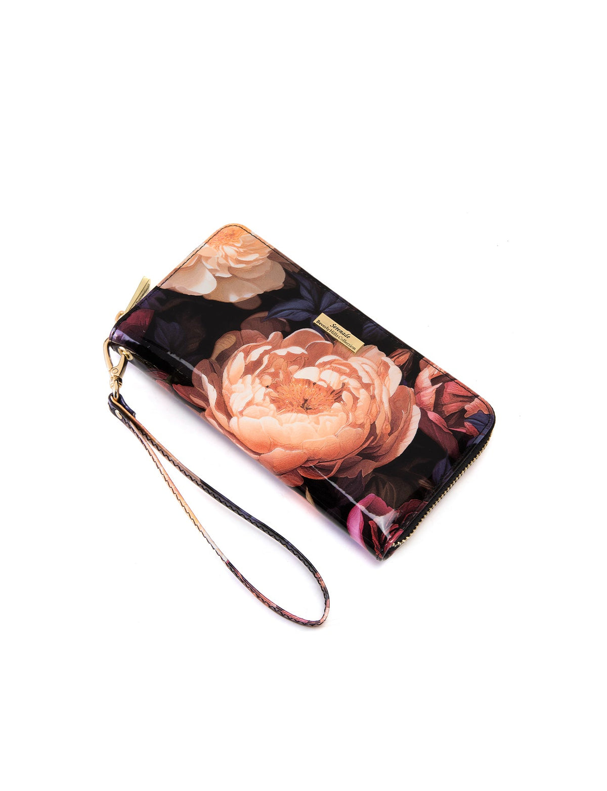 HARRIET ZIP AROUND LEATHER RFID WALLET-WSF2816