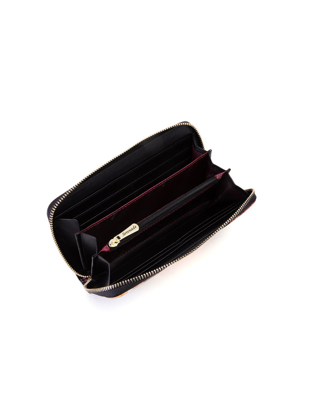 HARRIET ZIP AROUND LEATHER RFID WALLET-WSF2816