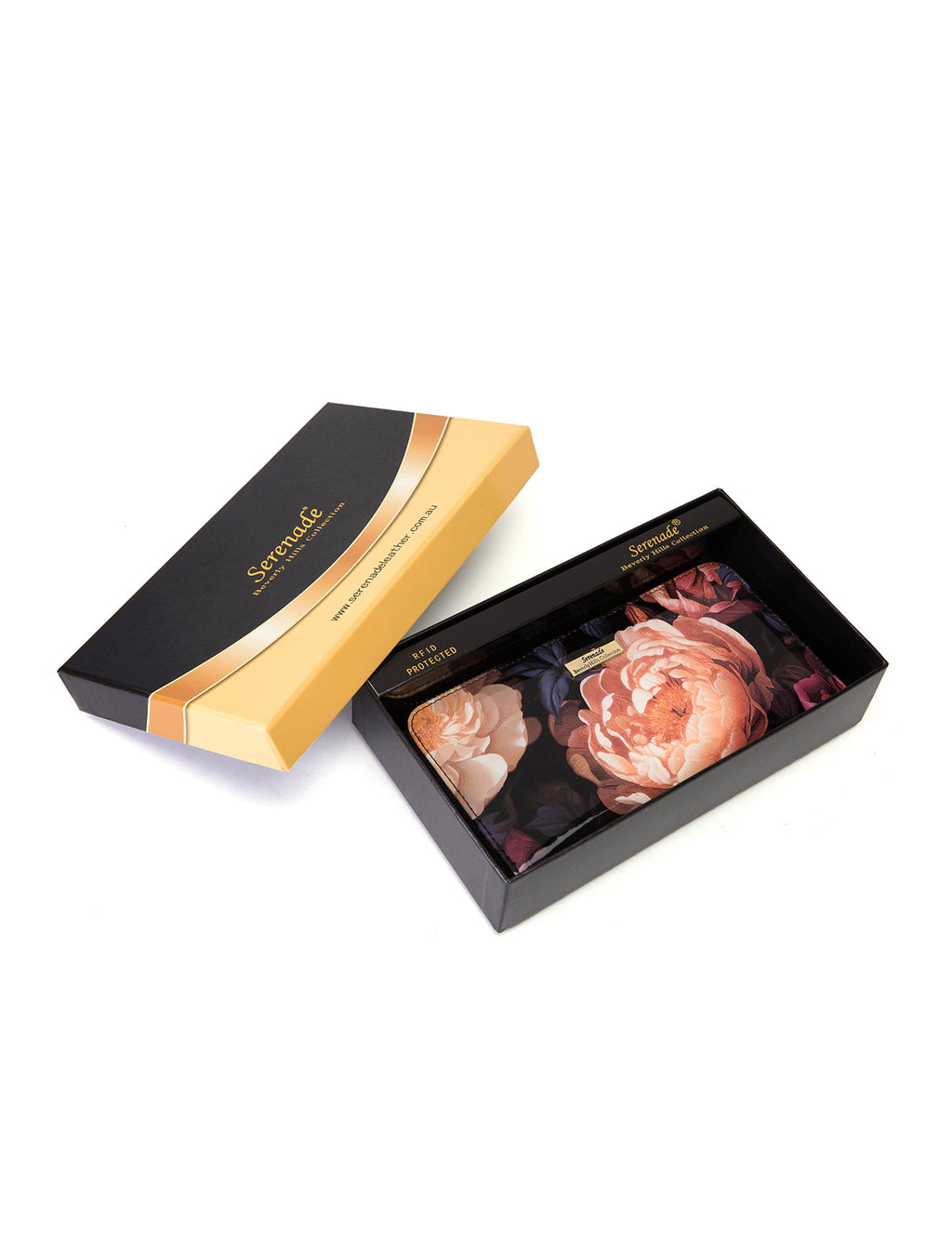 HARRIET ZIP AROUND LEATHER RFID WALLET-WSF2816