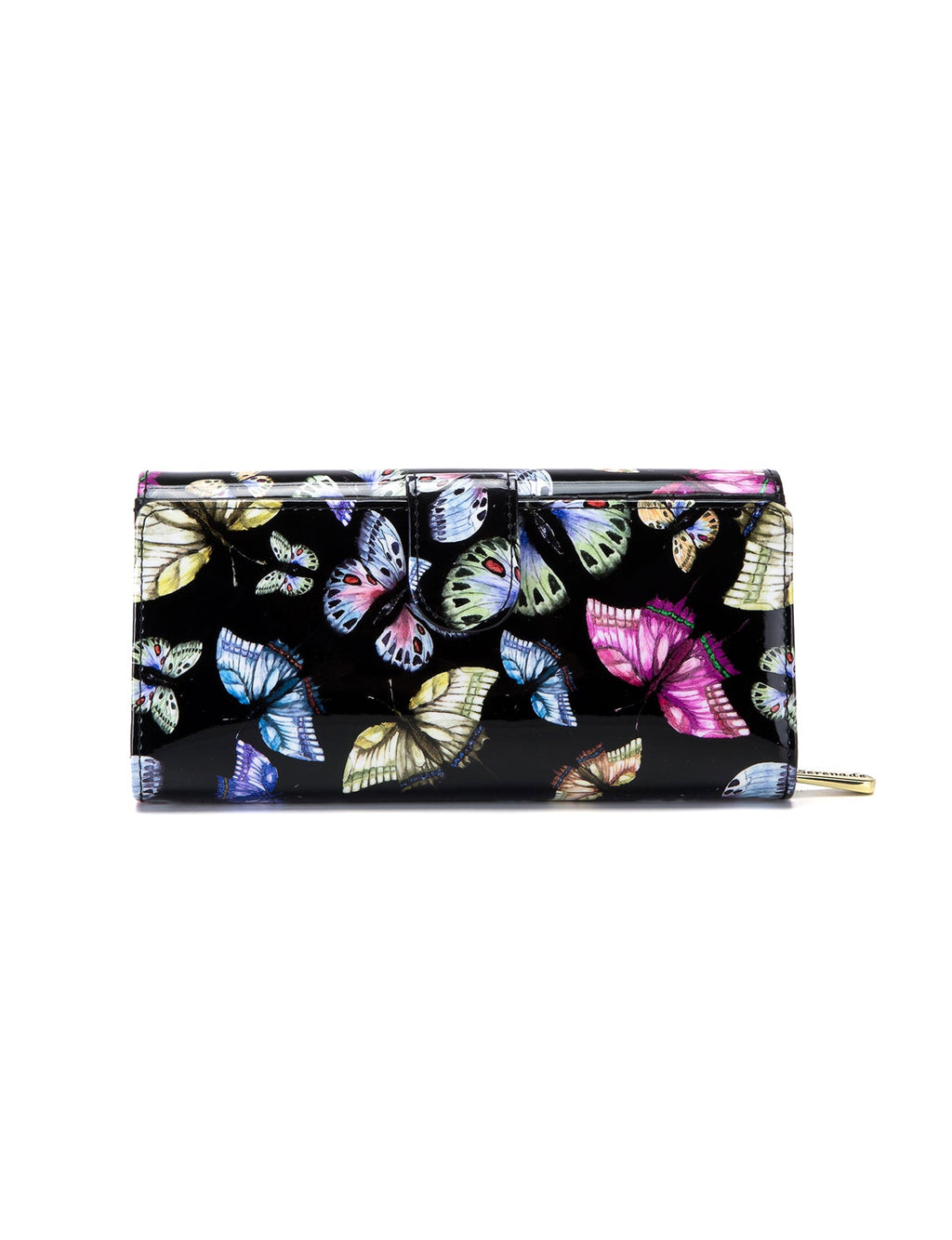 IMPERIA LARGE  PATENT LEATHER WALLET WITH RFID- WSF2901