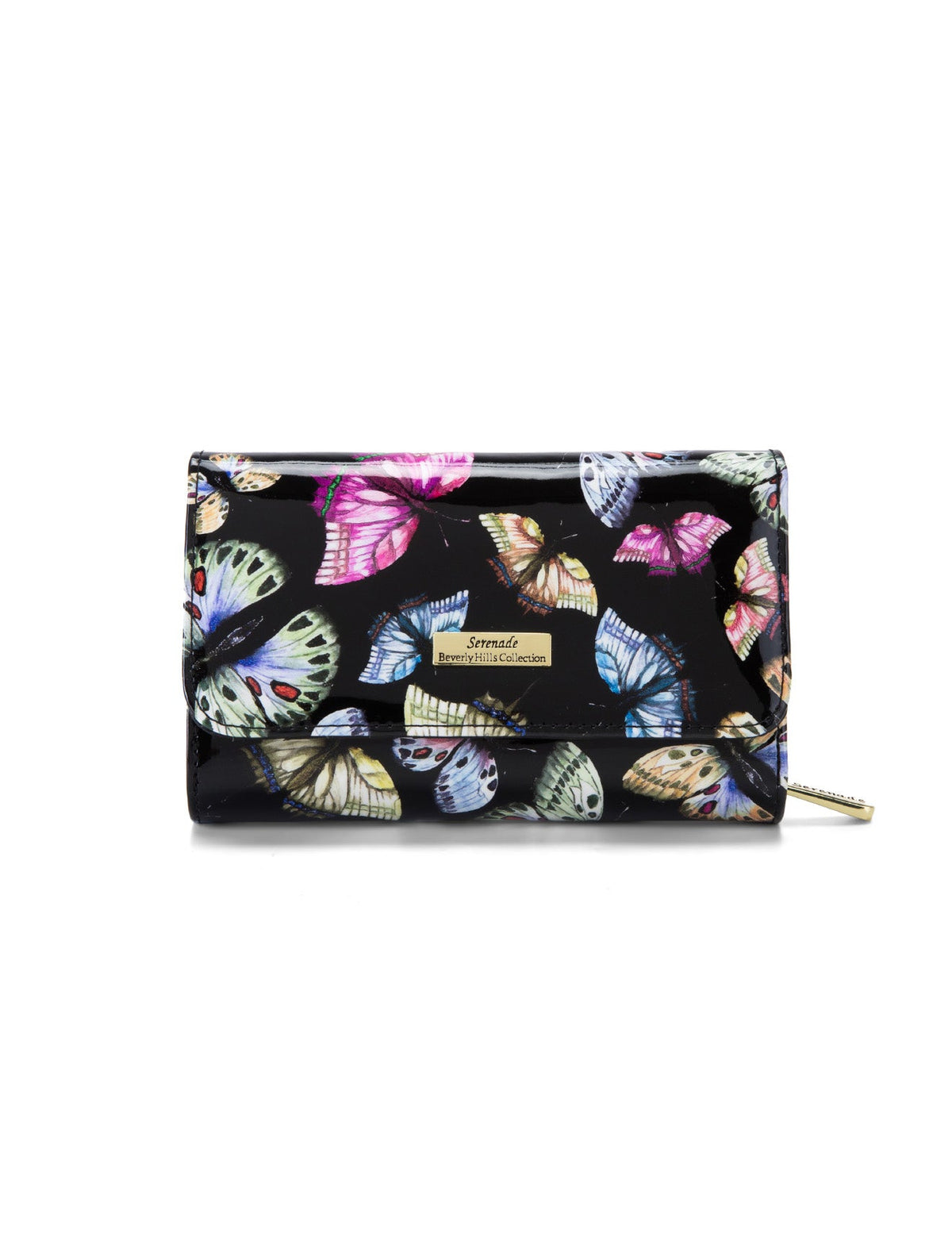 IMPERIA  MEDIUM PATENT LEATHER WALLET WITH RFID-WSF2902