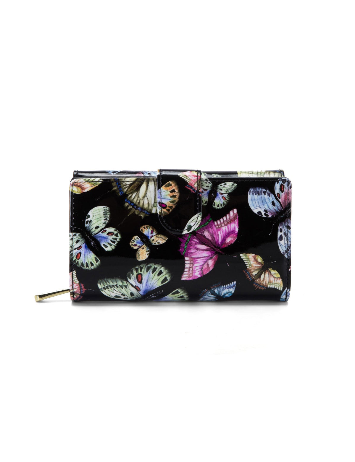 IMPERIA  MEDIUM PATENT LEATHER WALLET WITH RFID-WSF2902
