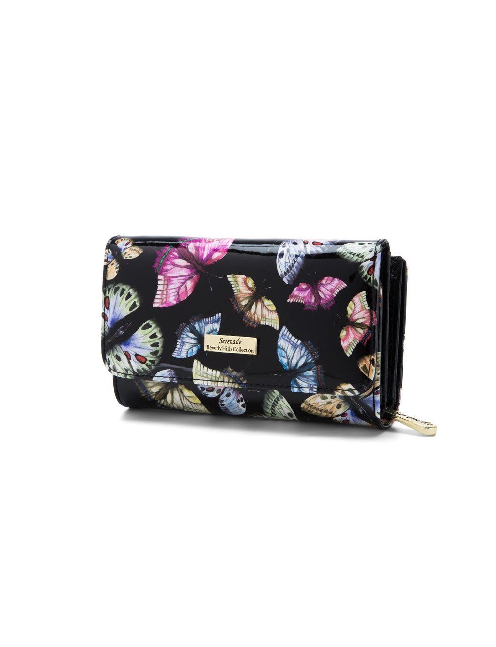IMPERIA  MEDIUM PATENT LEATHER WALLET WITH RFID-WSF2902