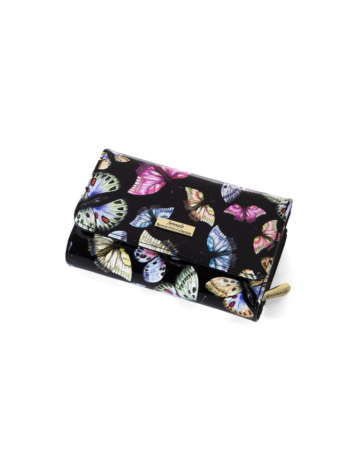 IMPERIA  MEDIUM PATENT LEATHER WALLET WITH RFID-WSF2902