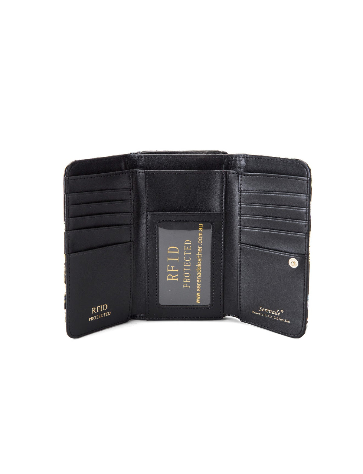 IMPERIA  MEDIUM PATENT LEATHER WALLET WITH RFID-WSF2902
