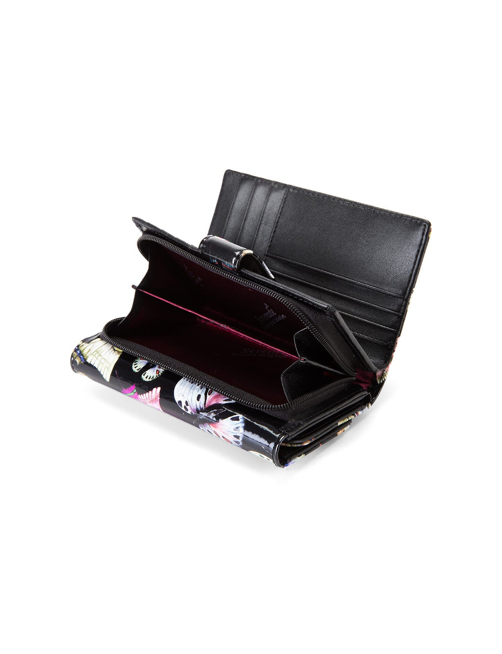 IMPERIA  MEDIUM PATENT LEATHER WALLET WITH RFID-WSF2902