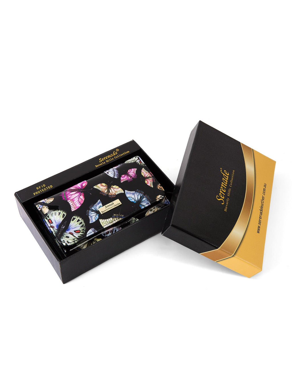 IMPERIA  MEDIUM PATENT LEATHER WALLET WITH RFID-WSF2902