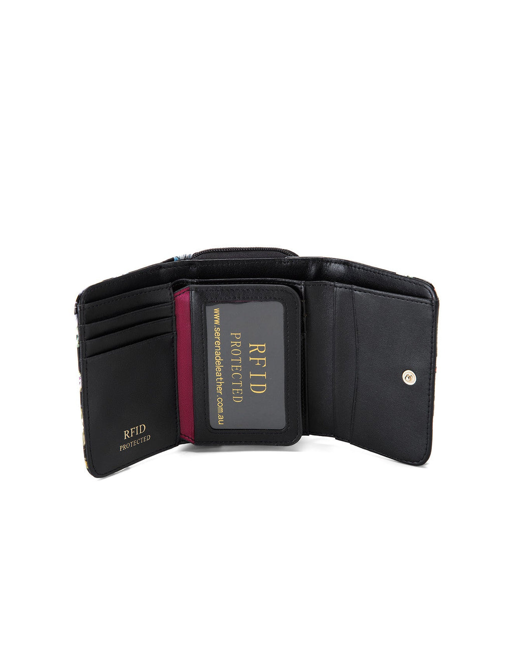 IMPERIA SML PATENT LEATHER WALLET WITH RFID-WSF2903