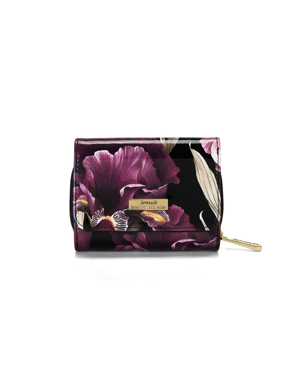 CHARLOTTE SML PATENT LEATHER WALLET WITH RFID-WSF3003