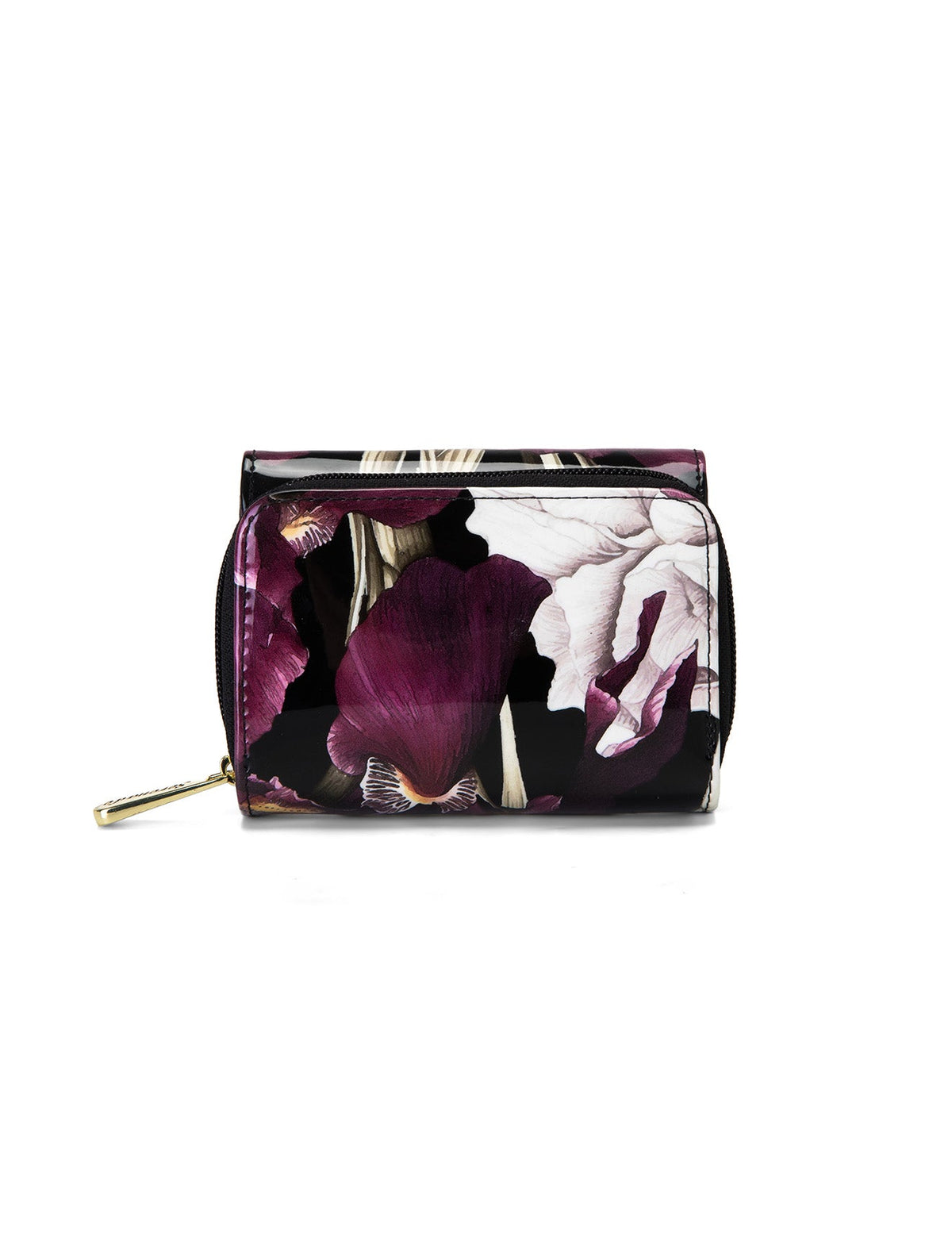 CHARLOTTE SML PATENT LEATHER WALLET WITH RFID-WSF3003