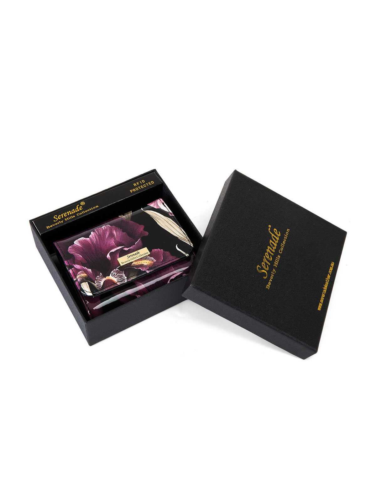 CHARLOTTE SML PATENT LEATHER WALLET WITH RFID-WSF3003