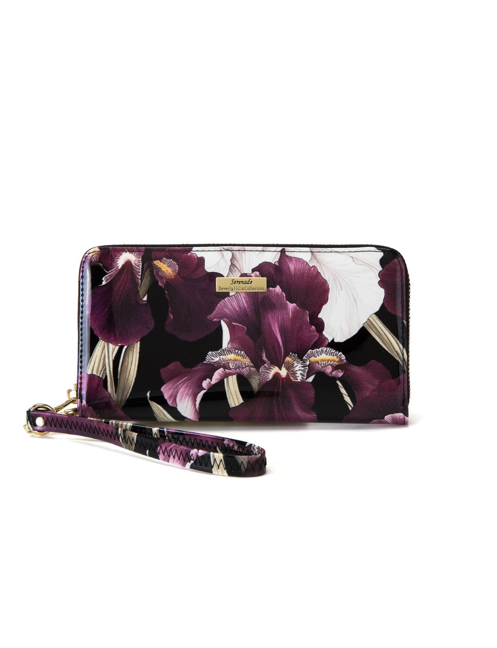 CHARLOTTE ZIP AROUND LEATHER RFID WALLET-WSF3016