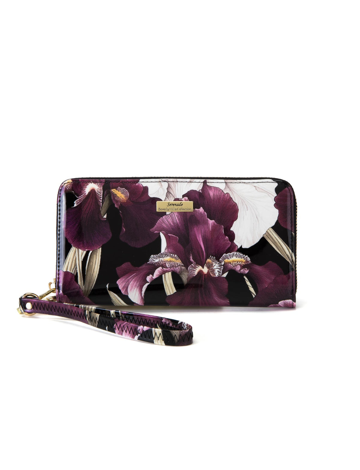 CHARLOTTE ZIP AROUND LEATHER RFID WALLET-WSF3016