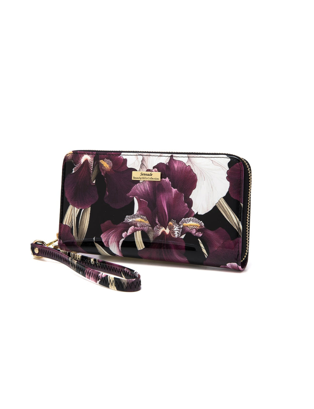 CHARLOTTE ZIP AROUND LEATHER RFID WALLET-WSF3016