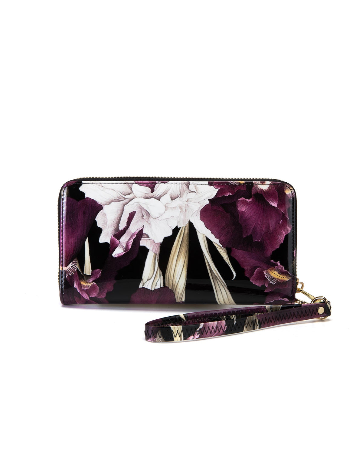 CHARLOTTE ZIP AROUND LEATHER RFID WALLET-WSF3016