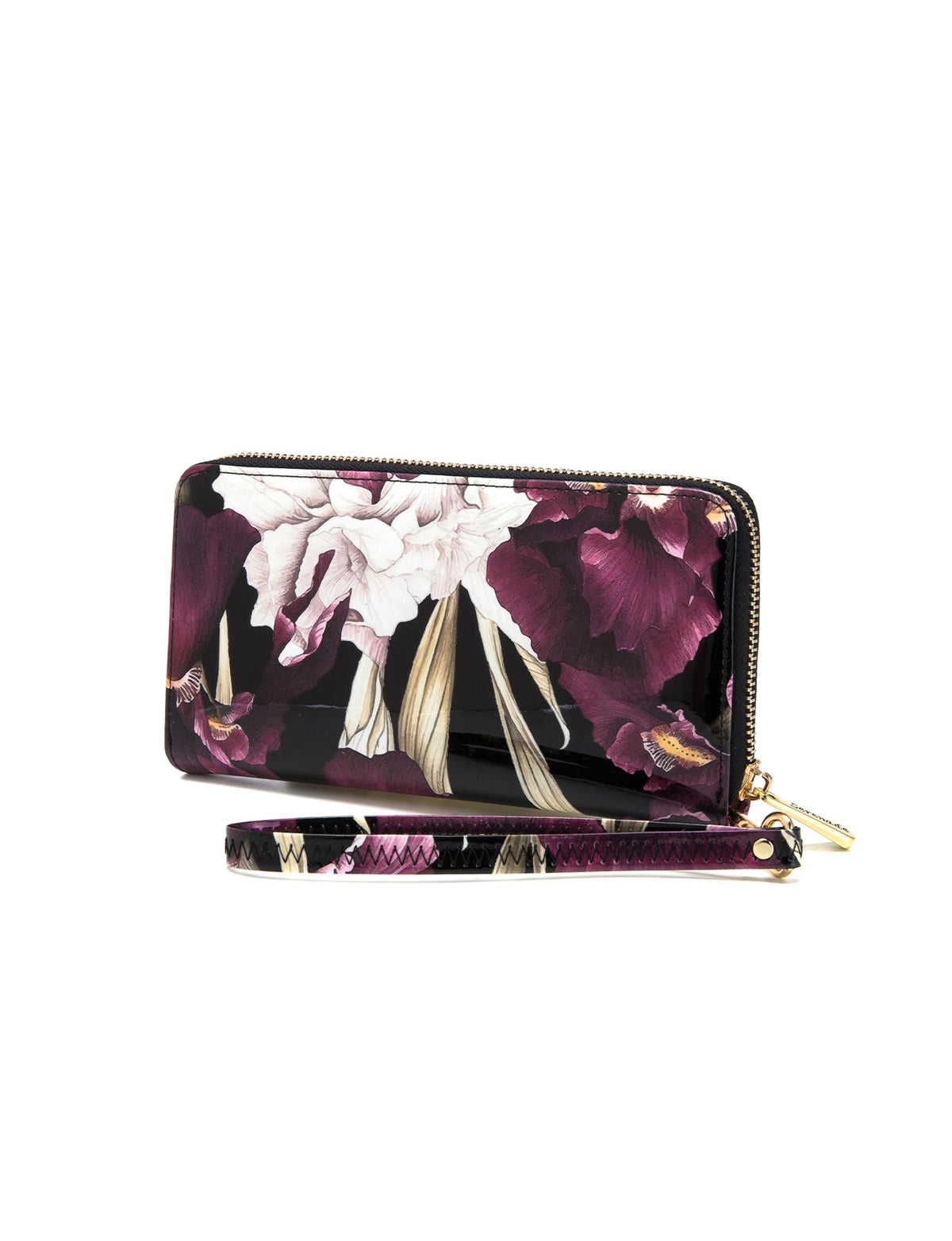 CHARLOTTE ZIP AROUND LEATHER RFID WALLET-WSF3016