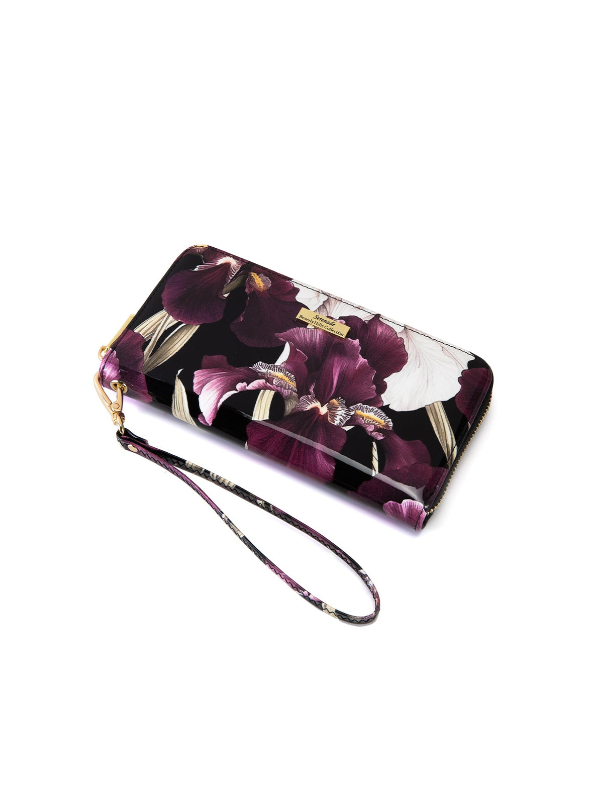CHARLOTTE ZIP AROUND LEATHER RFID WALLET-WSF3016