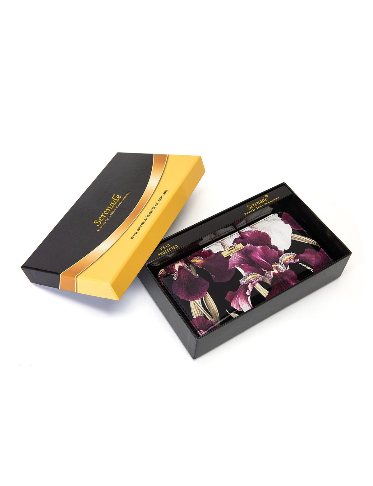 CHARLOTTE ZIP AROUND LEATHER RFID WALLET-WSF3016