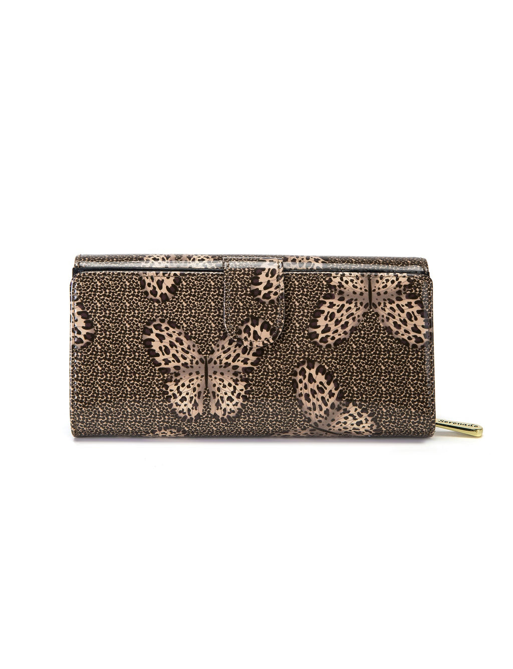 BINDI LARGE  PATENT LEATHER WALLET WITH RFID-WSF3101