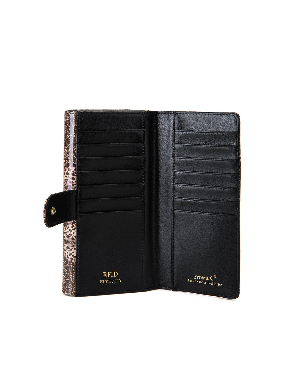 BINDI LARGE  PATENT LEATHER WALLET WITH RFID-WSF3101