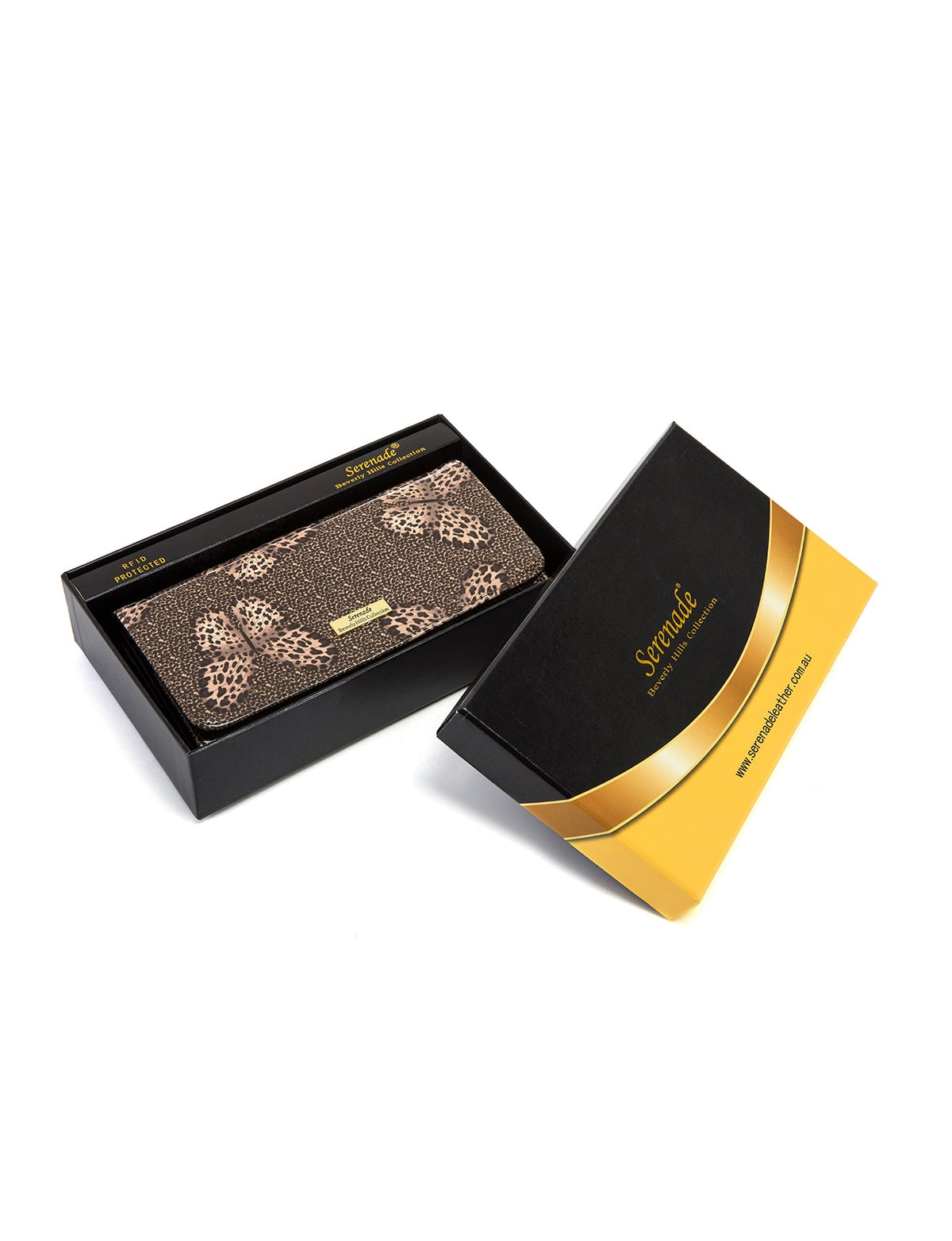 BINDI LARGE  PATENT LEATHER WALLET WITH RFID-WSF3101-SALE