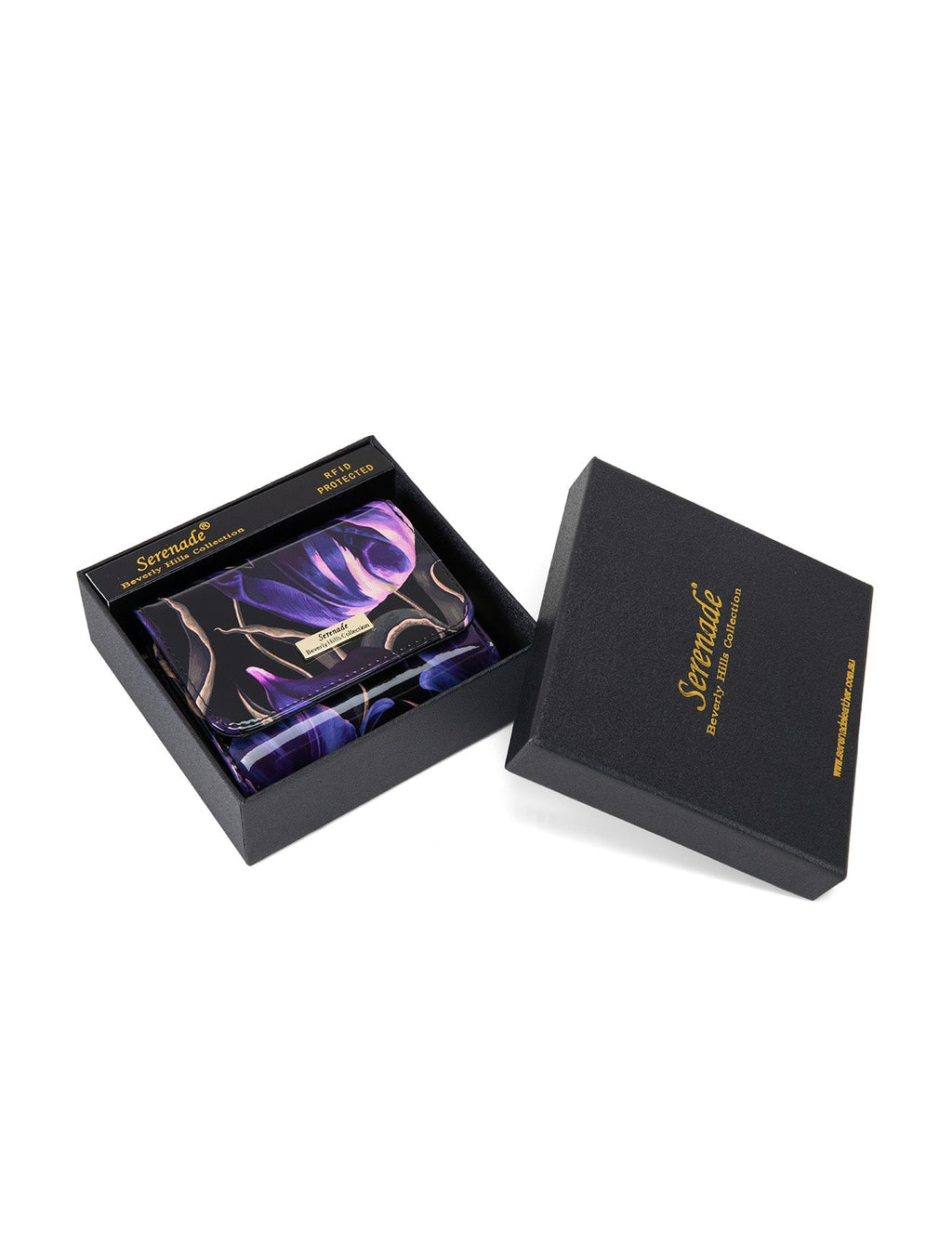 LISSE SML PATENT LEATHER WALLET WITH RFID-WSF3703
