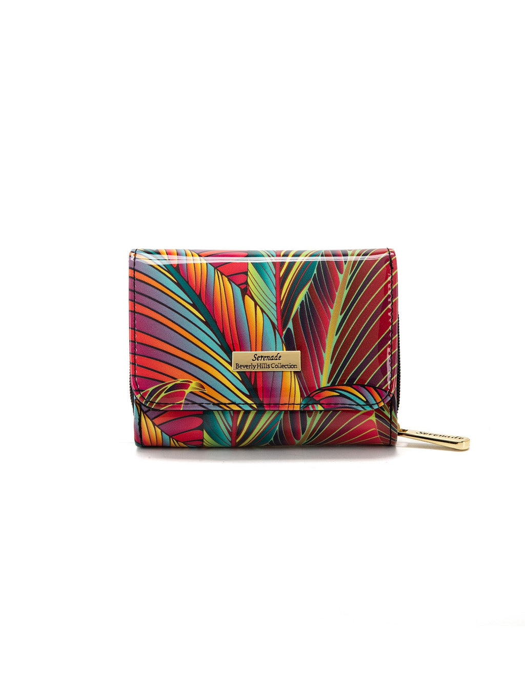 AMAZON SML PATENT LEATHER WALLET WITH RFID- WSF3903