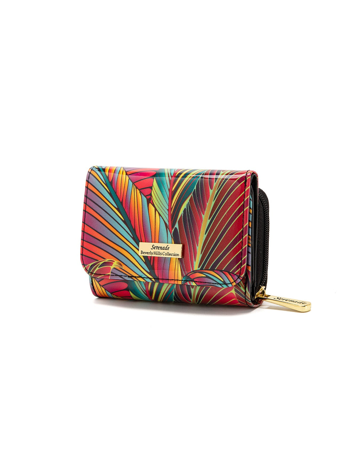AMAZON SML PATENT LEATHER WALLET WITH RFID- WSF3903