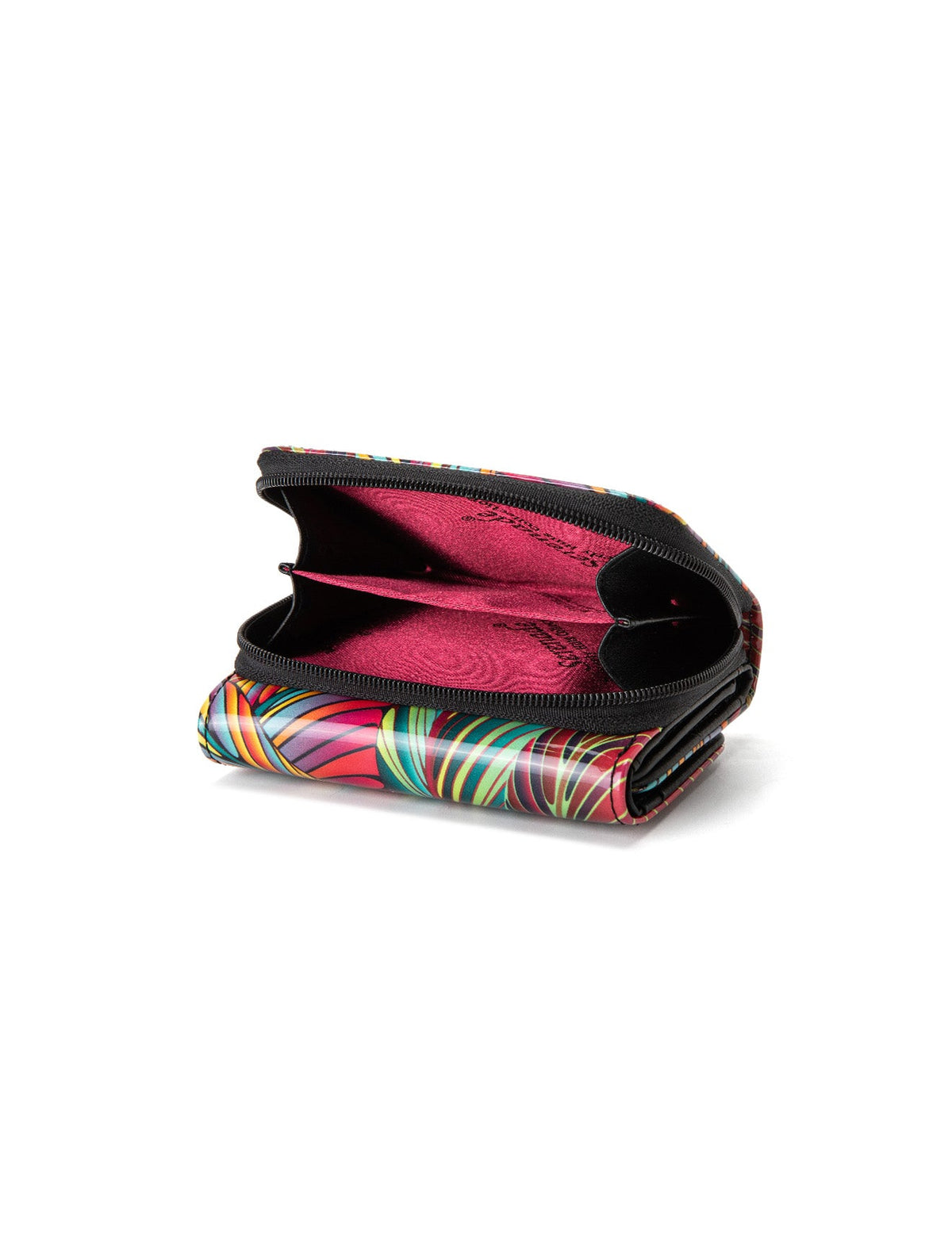 AMAZON SML PATENT LEATHER WALLET WITH RFID- WSF3903