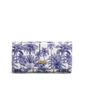 PALMS LARGE  PATENT LEATHER WALLET WITH RFID- WSF4001