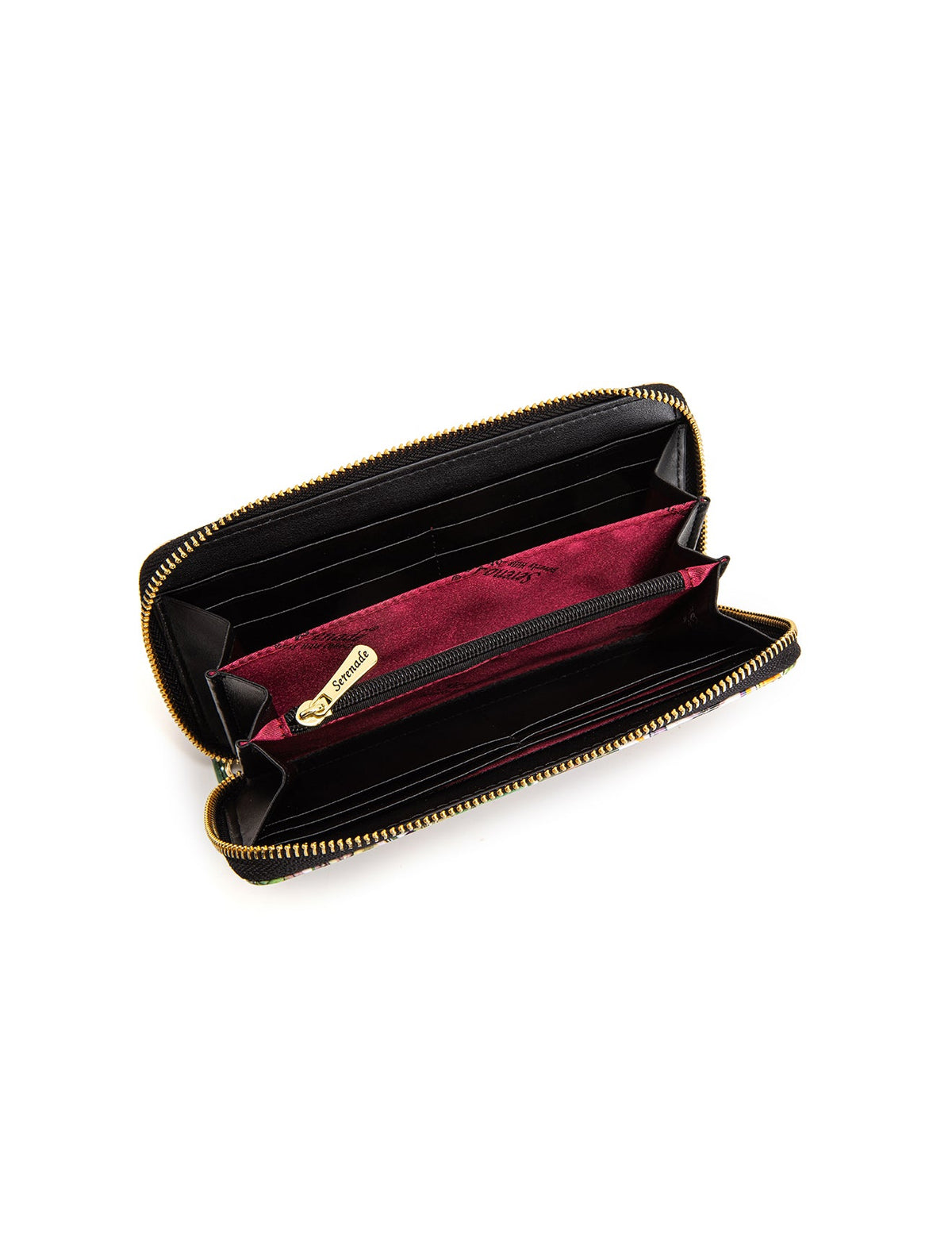PARISIAN ZIP AROUND LEATHER RFID WALLET- WSF4216